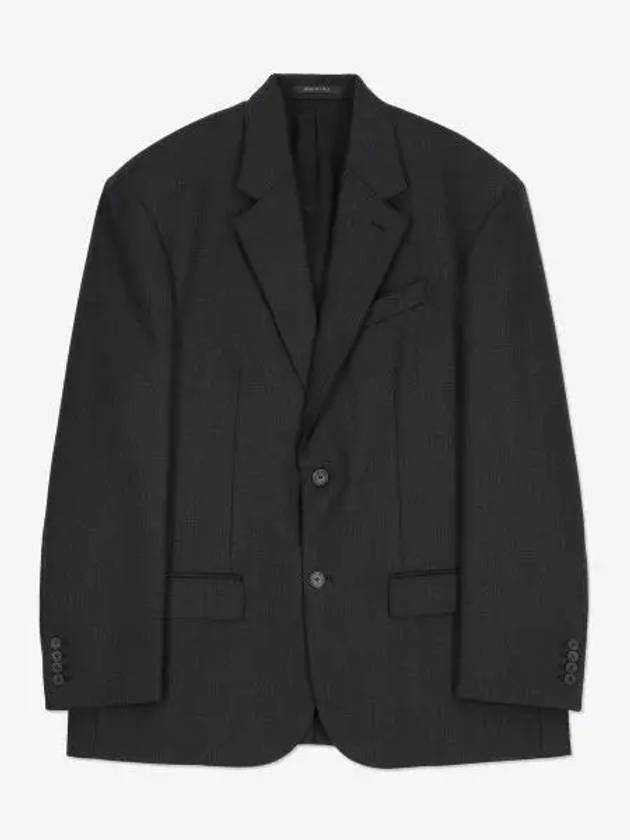 Luxury Balenciaga Trending 2026 Pinstripe Wool Blazer Jacket Black
