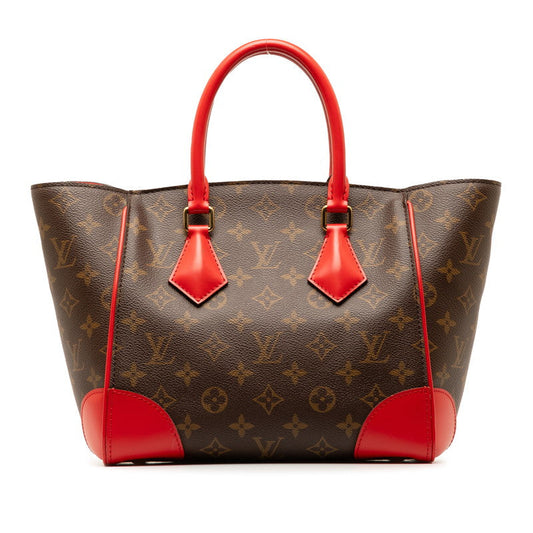 Louis Vuitton Monogram Phoenix PM Handbag M41537 Cochlear Red Brown PVC Leather Louis Vuitton