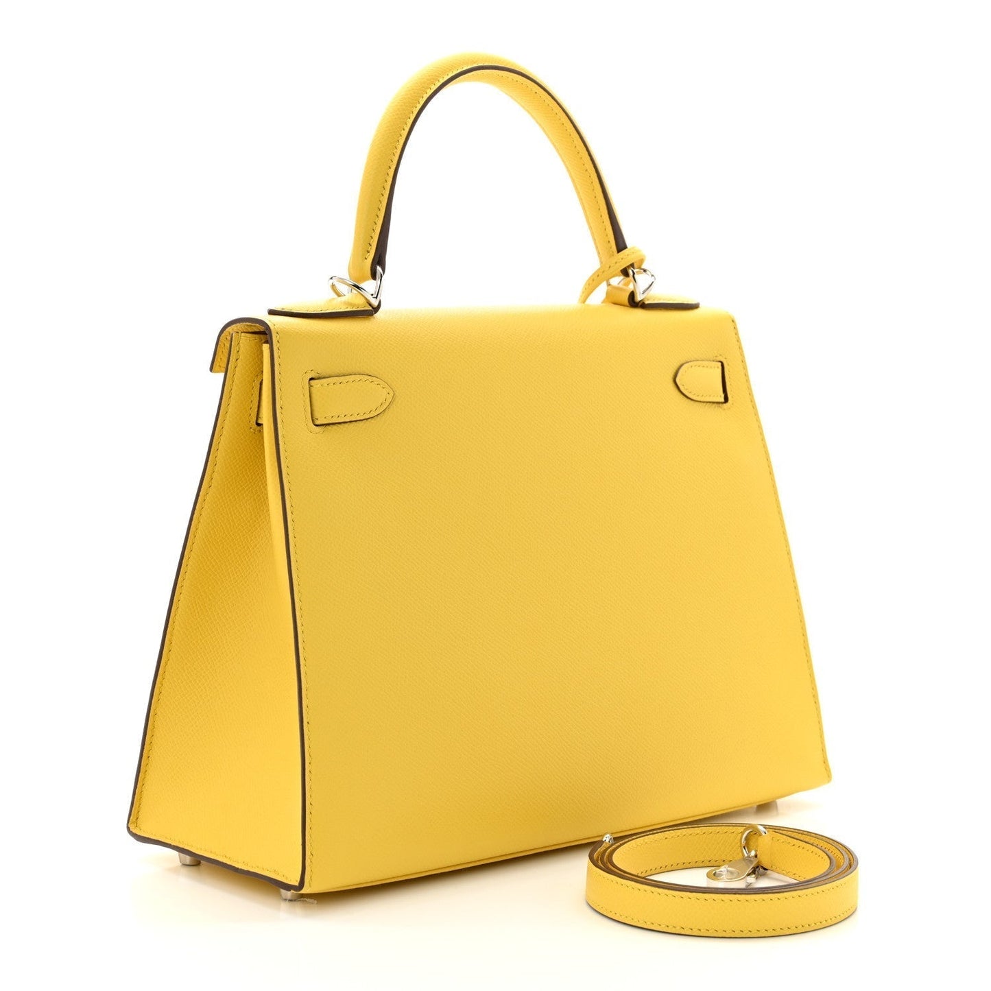 Hermes Epsom Kelly Sellier 28 Jaune De Naples