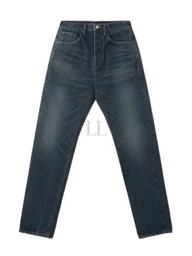 Luxury Balenciaga Trending 2026 Men's Relaxed Jeans Navy