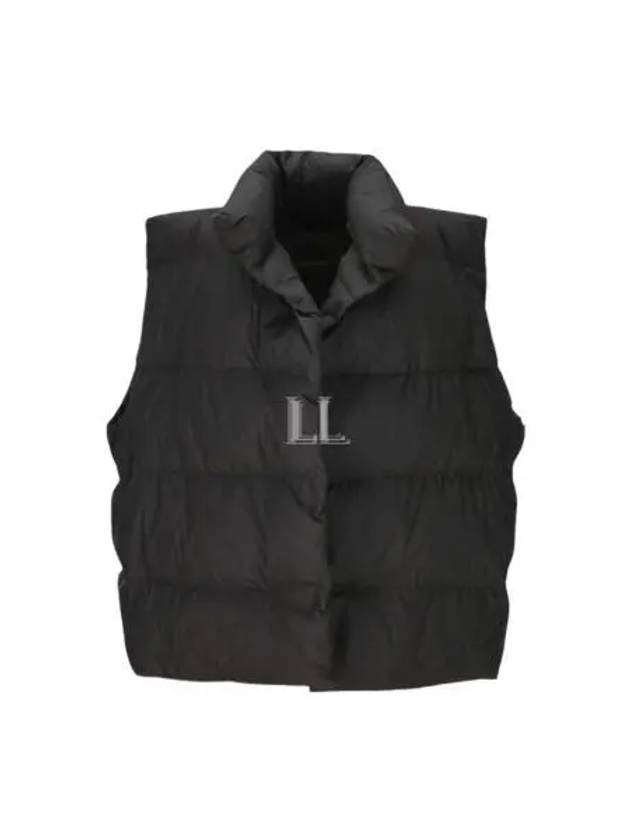 Luxury Balenciaga Trending 2026 Wrap Puffer Padded Vest Black