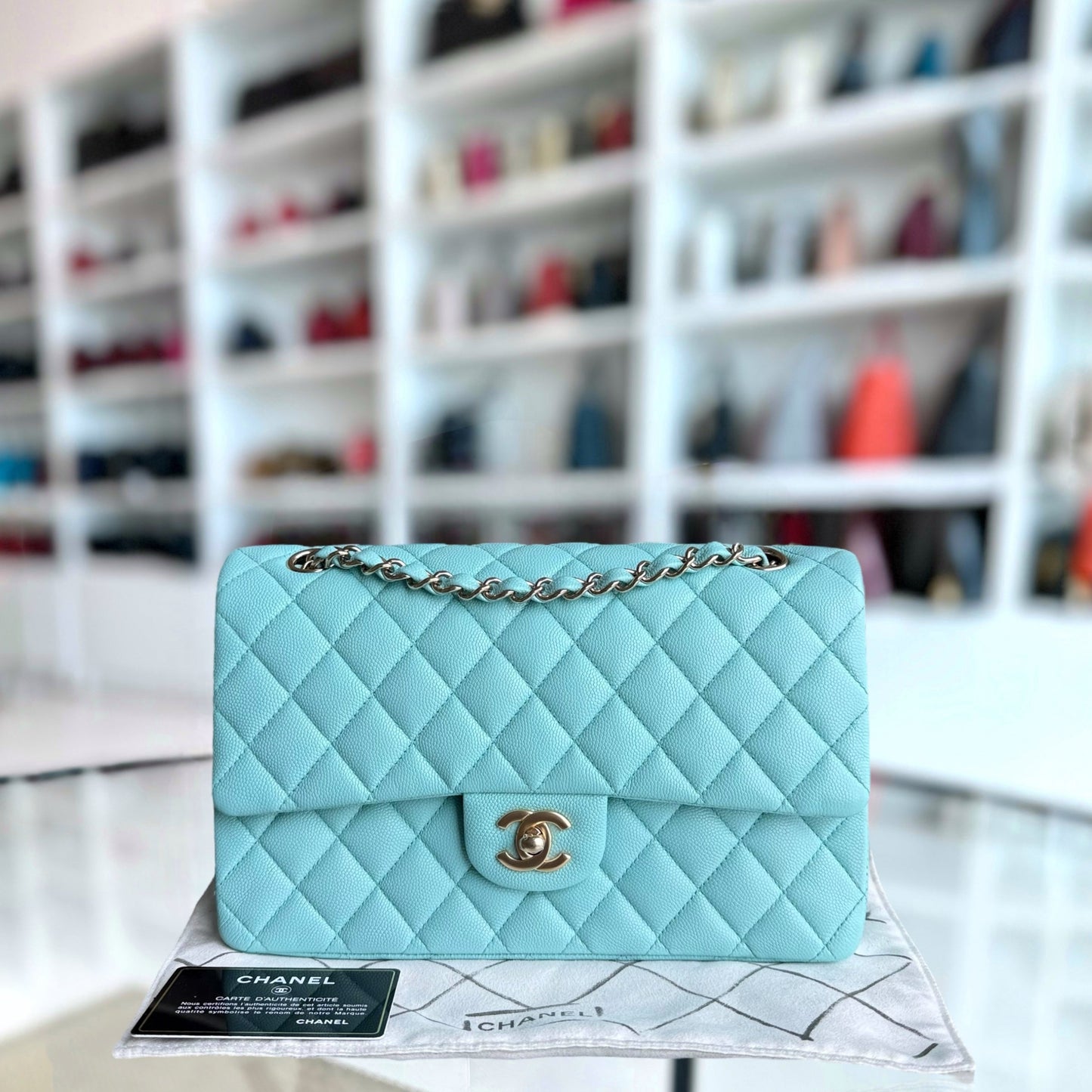 Chanel Classic Flap Medium Shoulder Bag - EworeBags