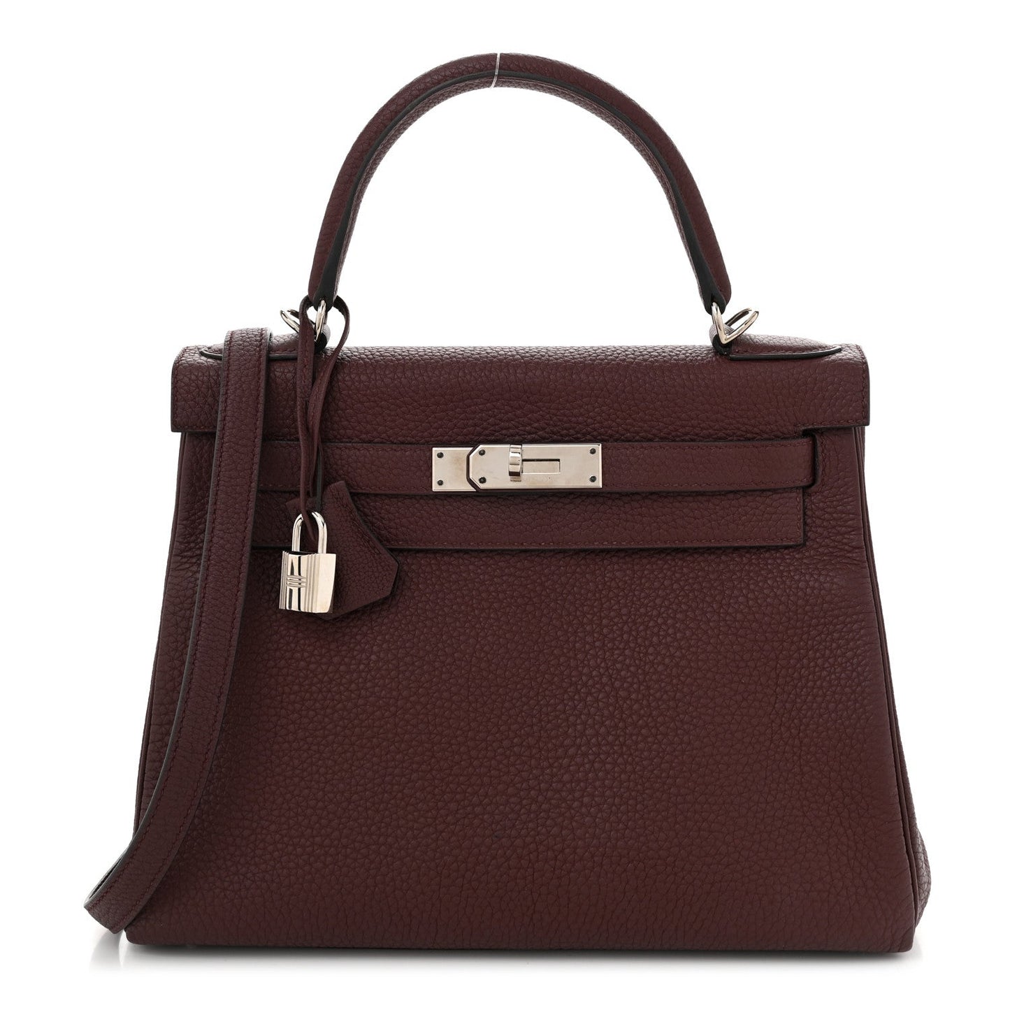 Hermes Togo Kelly Retourne 28 Rouge H
