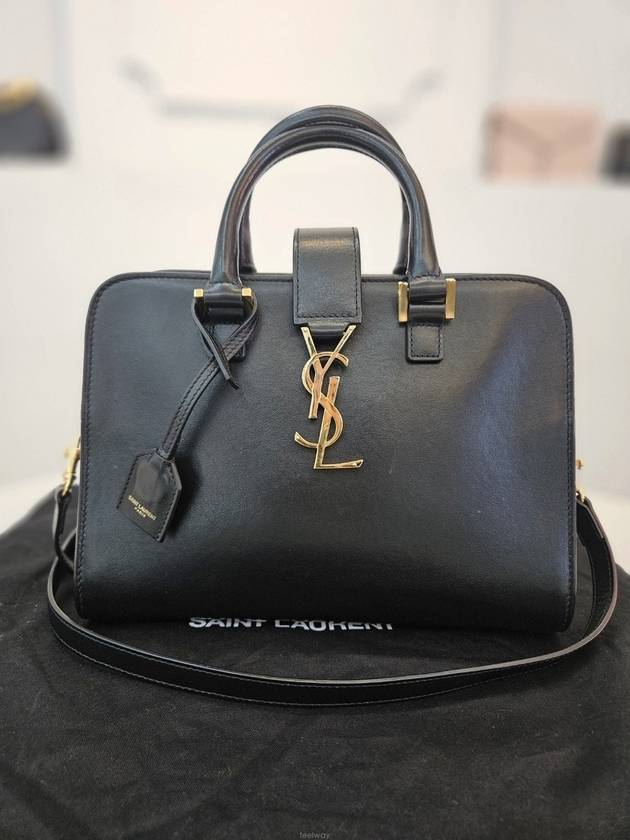Luxury Saint Laurent Trending 2025 Monogram Mini Cabas Bag Black 568853