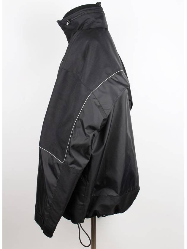 Luxury Balenciaga Trending 2026 Logo Anorak Black 46