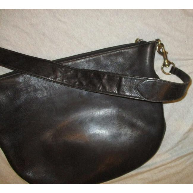 Gucci Leather Canvas Shoulder Bag