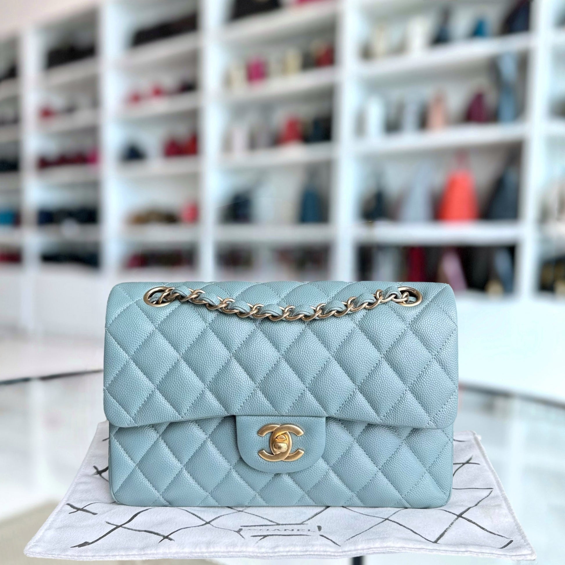 Chanel Classic Flap Small Shoulder Bag - EworeBags
