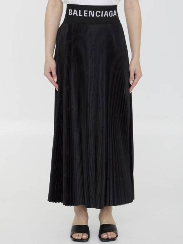 Luxury Balenciaga Trending 2026 short skirt 5930002 790581 TQO30 1000 BLACK