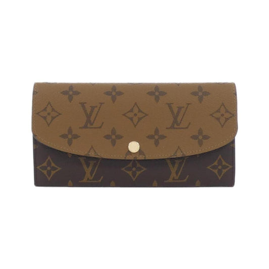 Louis Vuitton Monogram Reversee Vial Monogram Amplant Portefolio Emily M82157 Wallet
