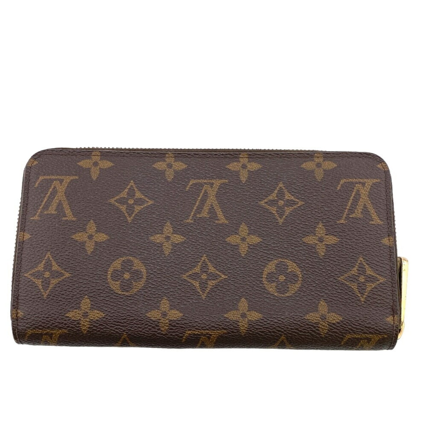 Louis Vuitton Monogram Leather Long Wallet (Bi-Fold)