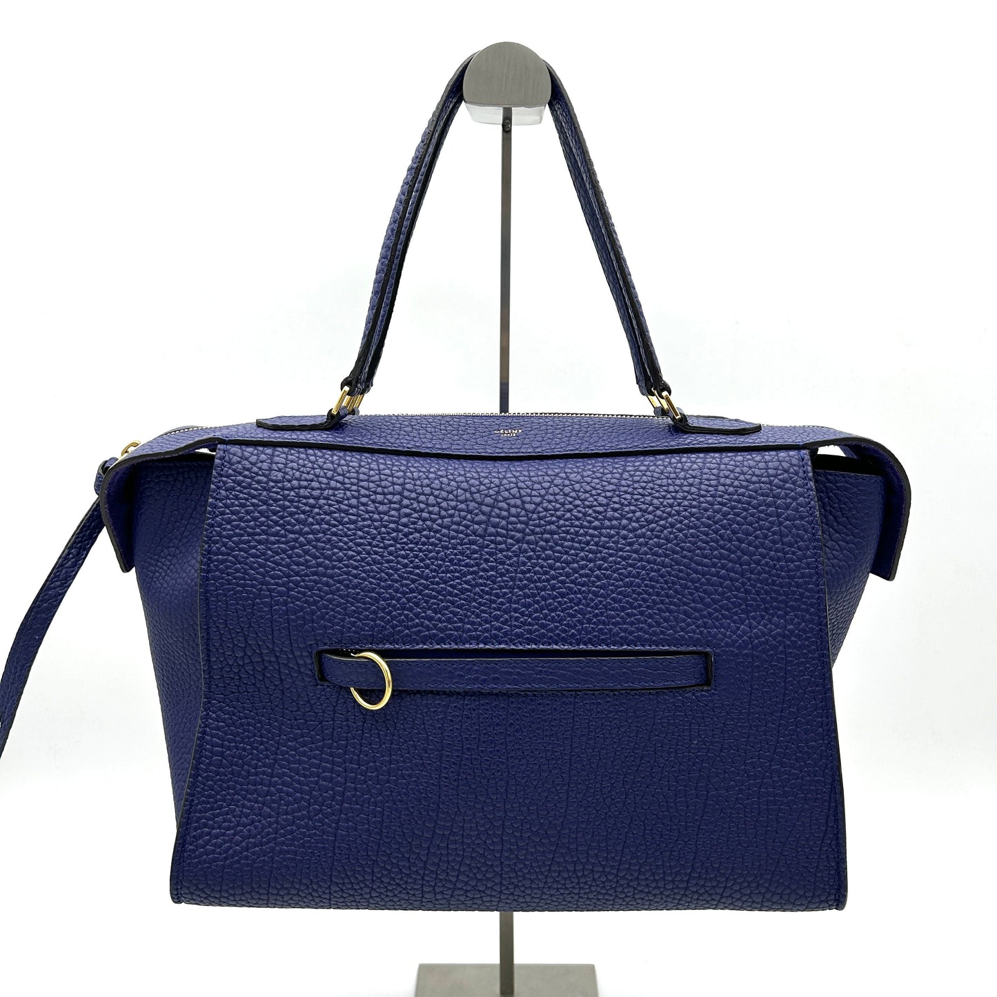 Céline Borsa a mano in pelle con anello piccolo Luxury CELINE blu LA31565