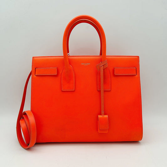 Saint Laurent Nano Sac de Jour - Orange Totes, Handbags LA8283