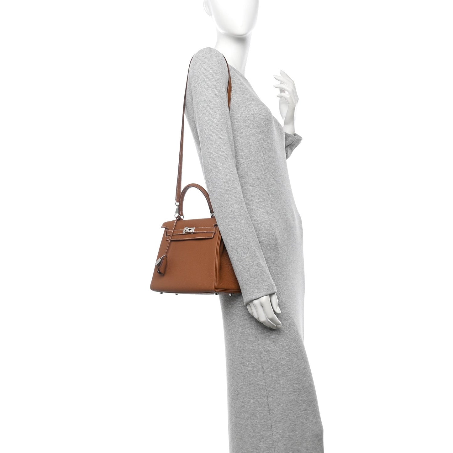 Hermes Togo Kelly Retourne 25 Gold