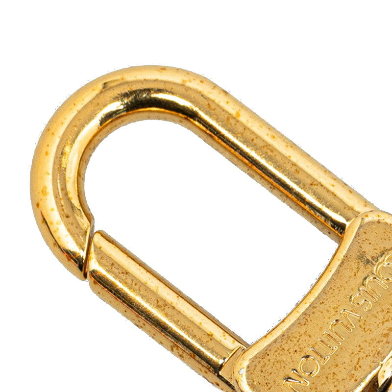 Louis Vuitton Monogram Porteocleans Keying Charm M66133 G Silver Plated Metal Louis Vuitton