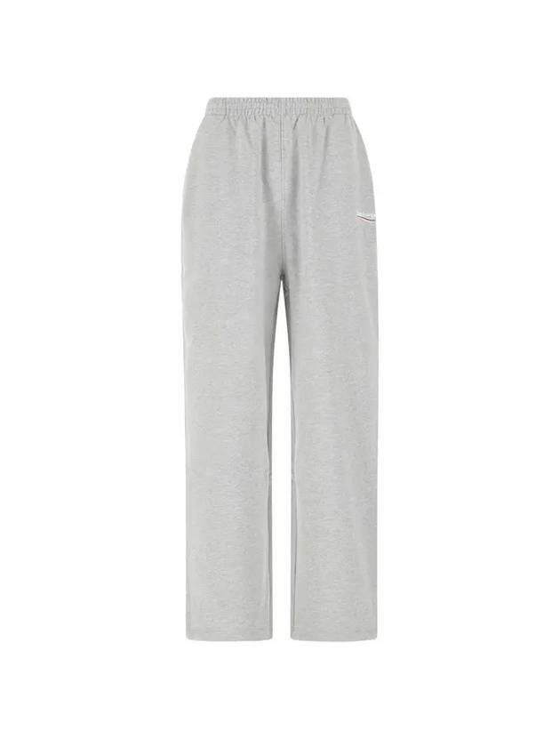 Luxury Balenciaga Trending 2026 Logo Training Jogger Pants Gray