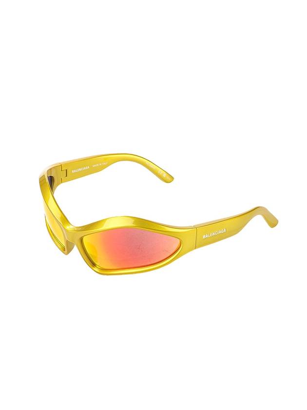 Luxury Balenciaga Trending 2026 Fennec Oval Sunglasses Yellow