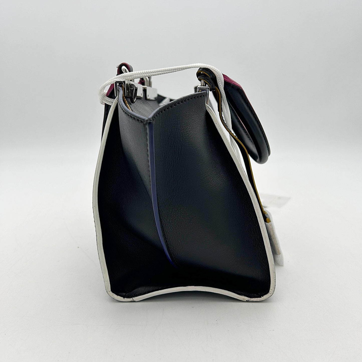 Fendi 3Jours Black Leather  LA11535