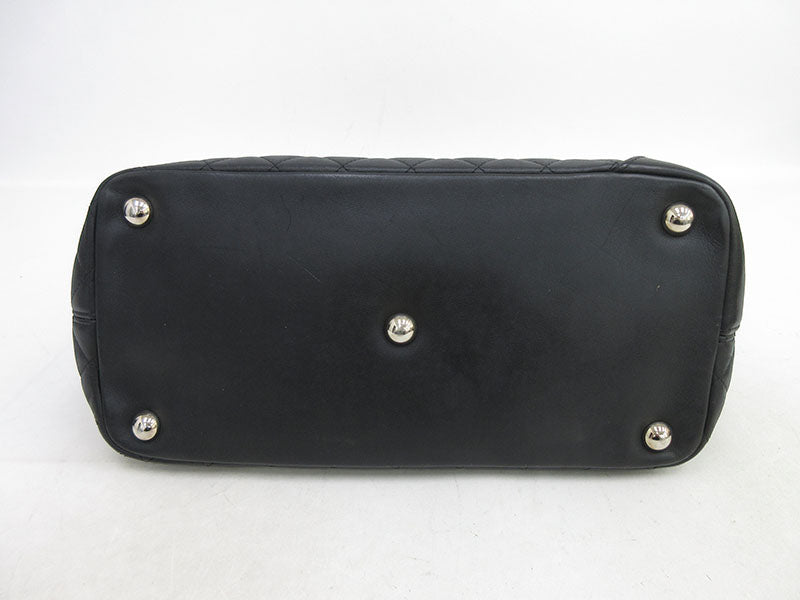 Chanel Cambon Line Large Tote Bag Shoulder Black