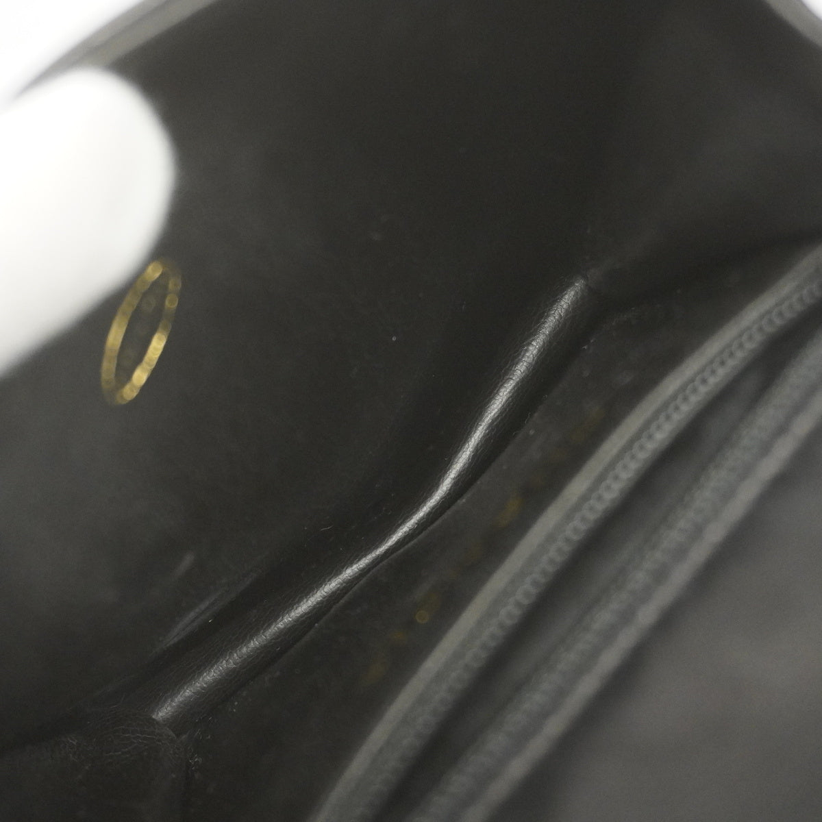 Chanel Waist Bag Matelasse Lambskin Black