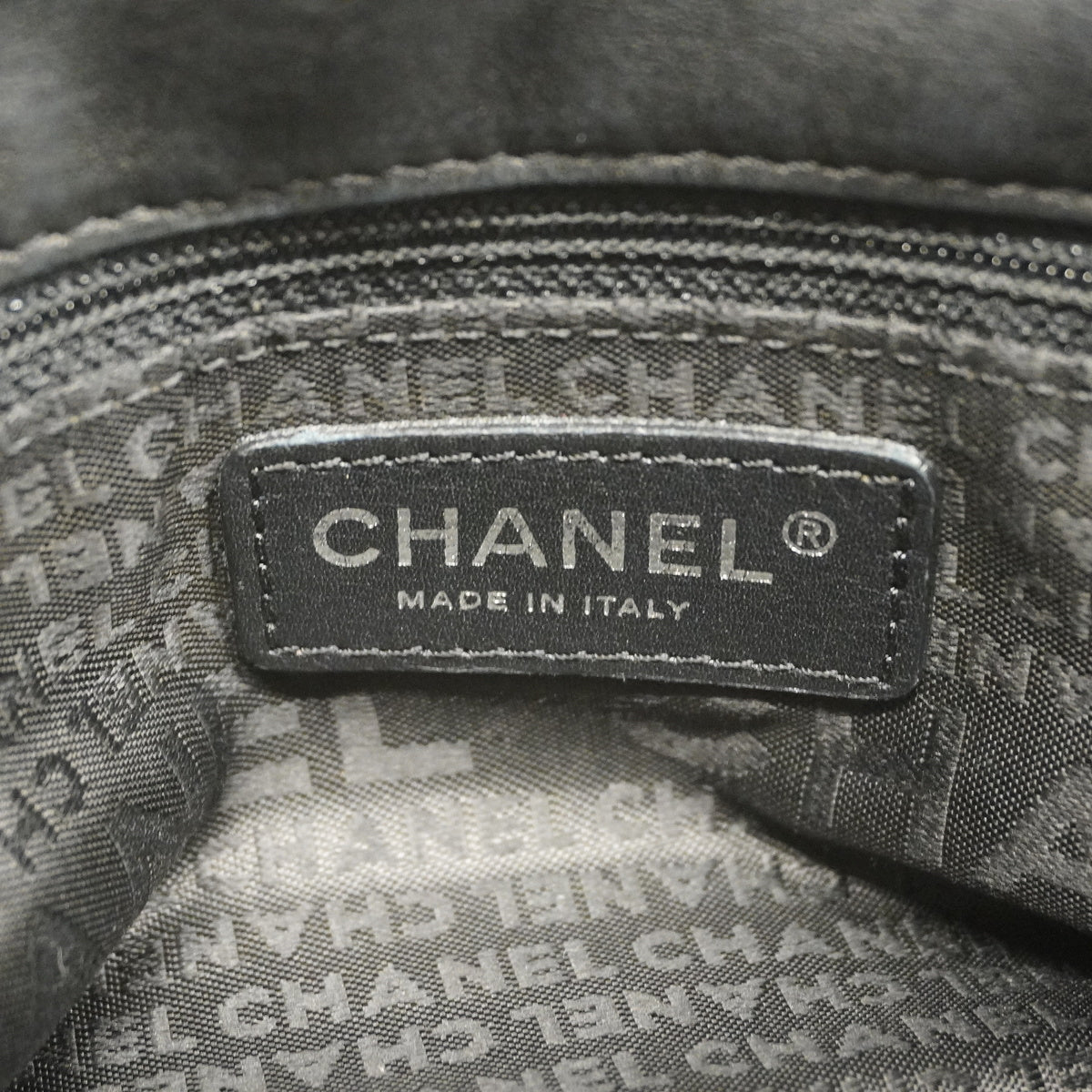 Chanel Handbag Matelasse Lambskin Black