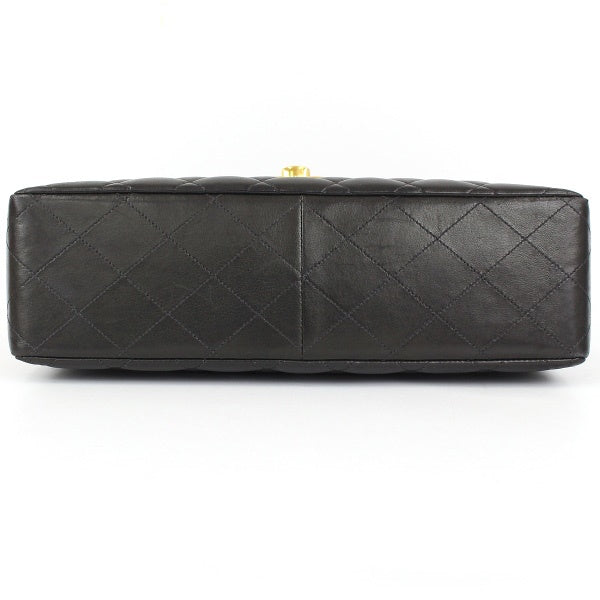 Chanel Chain Shoulder Bag Matelasse 30 Lambskin Black