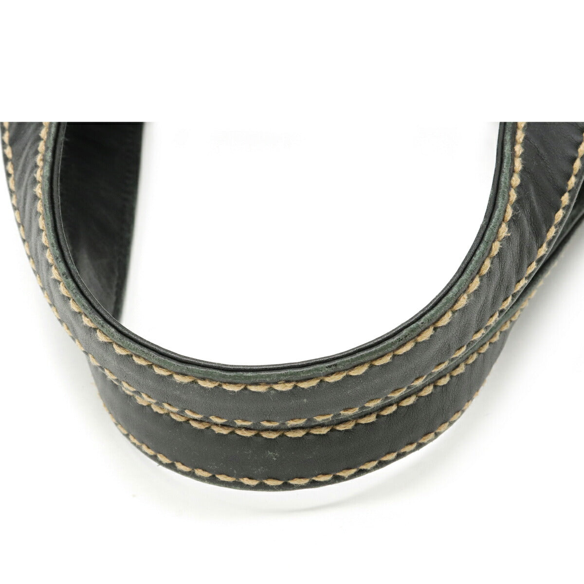 Chanel Wild Stitch Handbag Tote Bag Cocomark Leather Black Gold Hardware