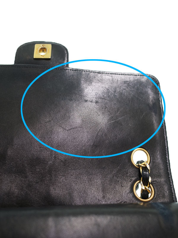 Chanel Matelasse Chain Shoulder Bag Black