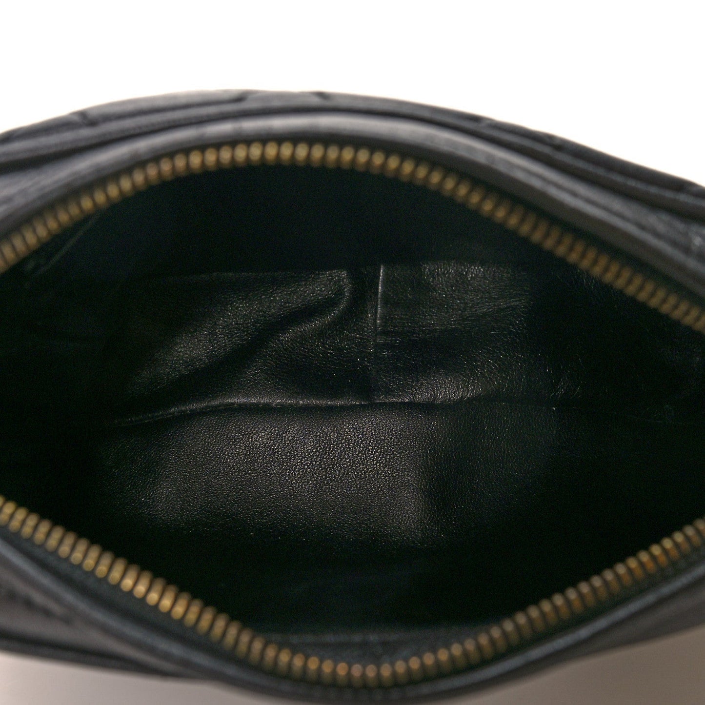 Chanel Lambskin Quilted Tassel Camera Case Black