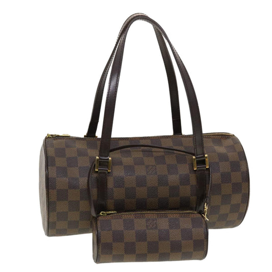 LOUIS VUITTON Damier Ebene Papillon 30 Hand Bag N51303 LV 40022