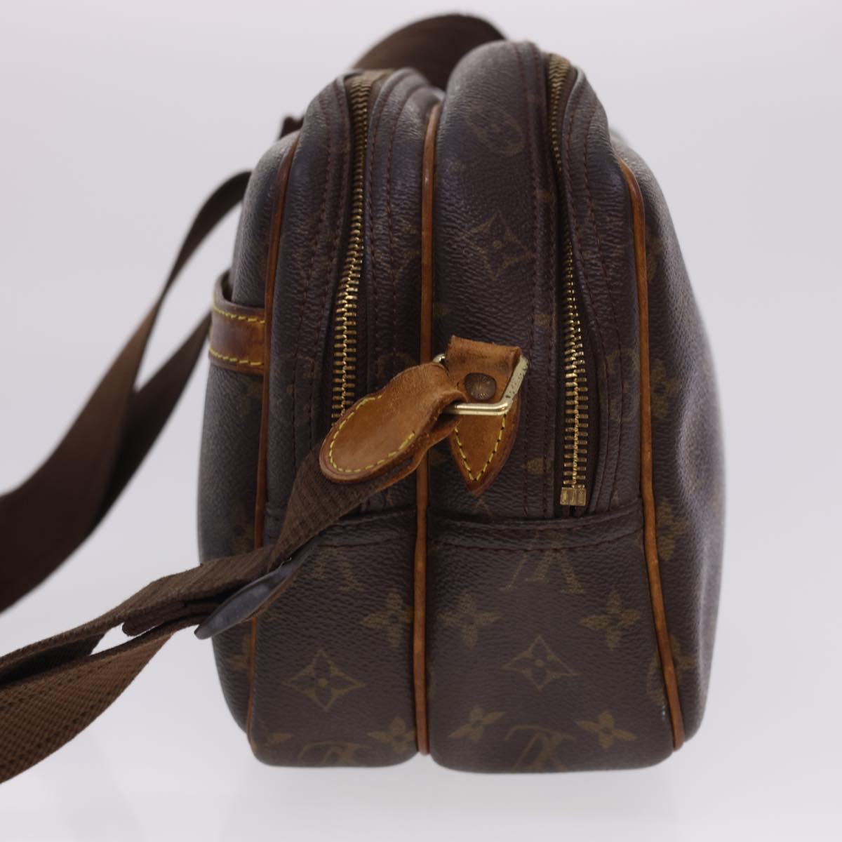 LOUIS VUITTON Monogram Reporter PM Shoulder Bag M45254 LV 40079