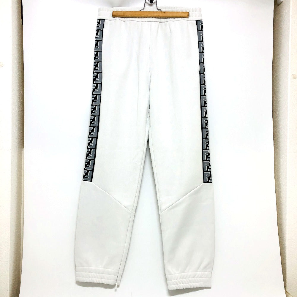 FENDI Pants FAB645 polyester gray Zucca Pattern Ｍ
