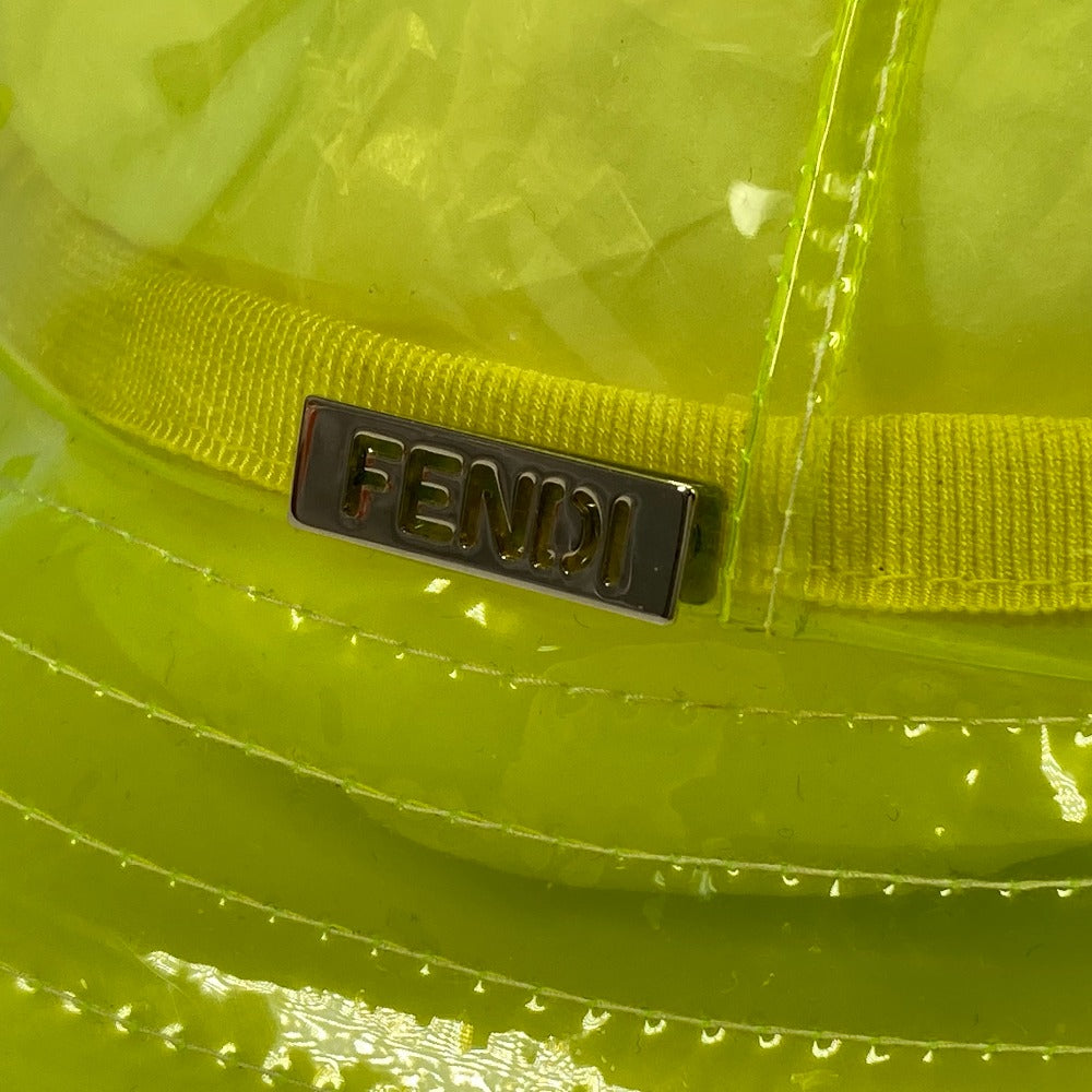 FENDI hat FXQ632 Plastics yellow With logo unisex(Unisex)