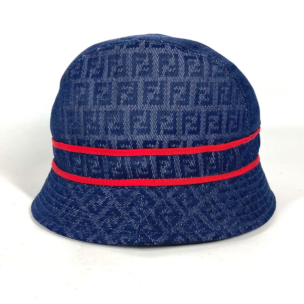 FENDI hat Polyester, Cotton blue Zucca