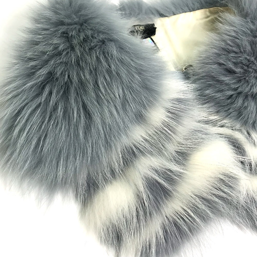 FENDI Scarf FNG426 fur blue Fur tippet with hook Women