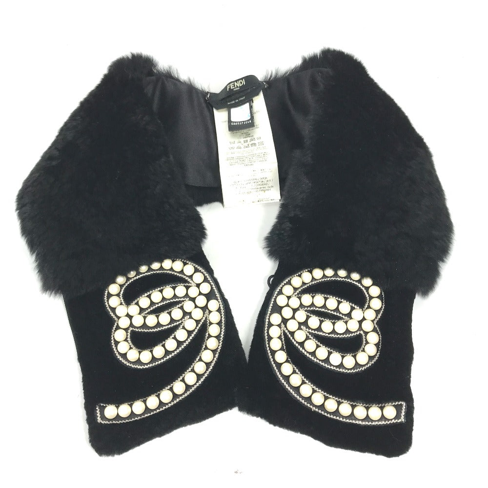 FENDI Other fashion goods Orirag, Silk black Accessories Pearl collar Women