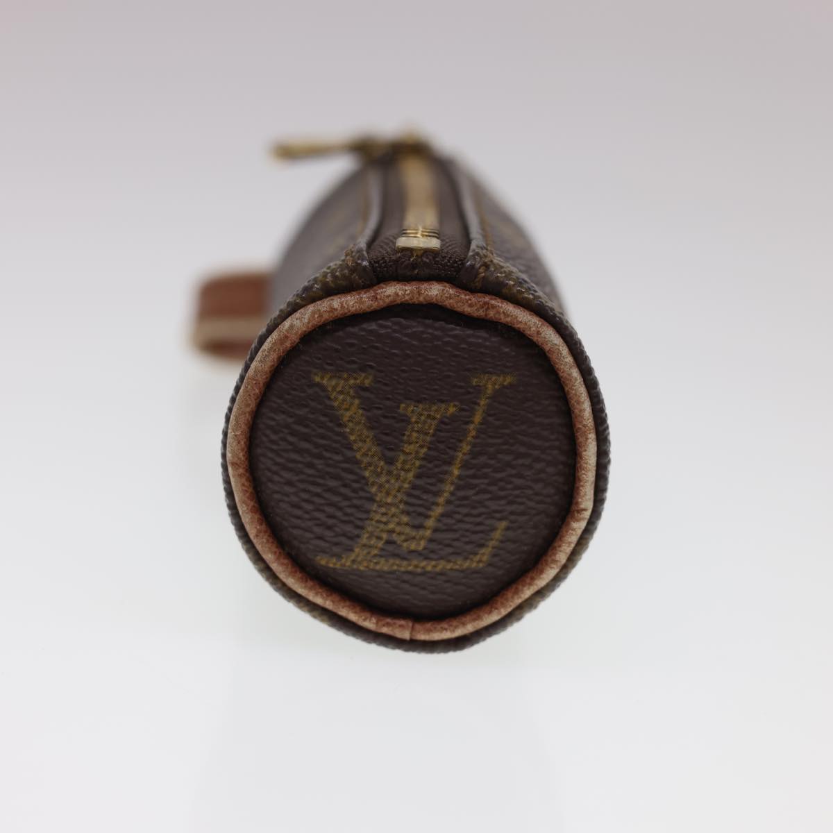 LOUIS VUITTON Monogram Etui 3 Ball de Golf Pouch LV Clutch