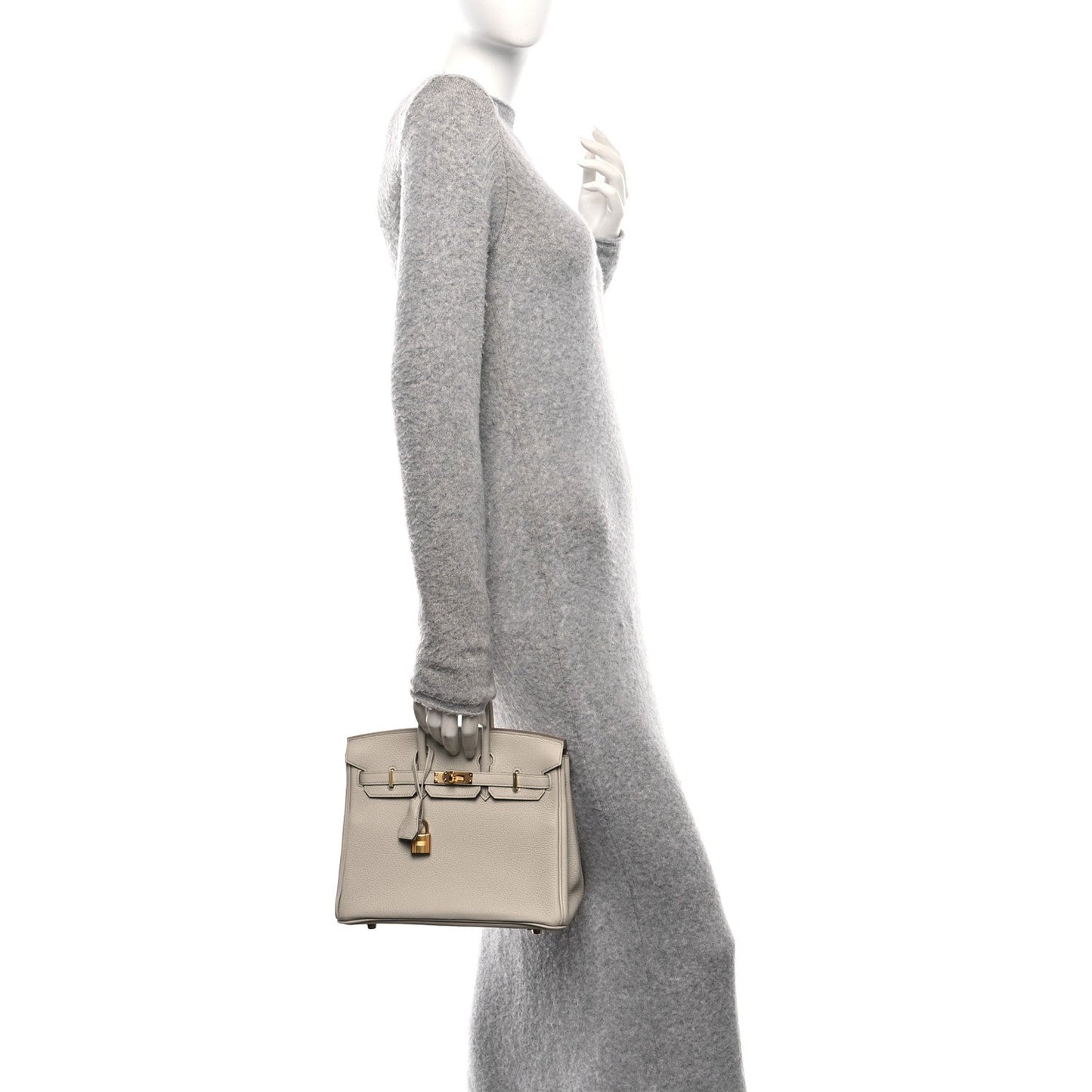 Hermes Togo Birkin 25 Beton