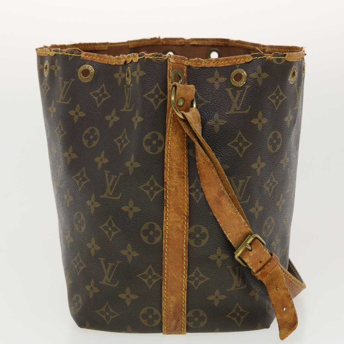 LOUIS VUITTON Monogram Petit Noe Shoulder Bag M42226 LV 40179