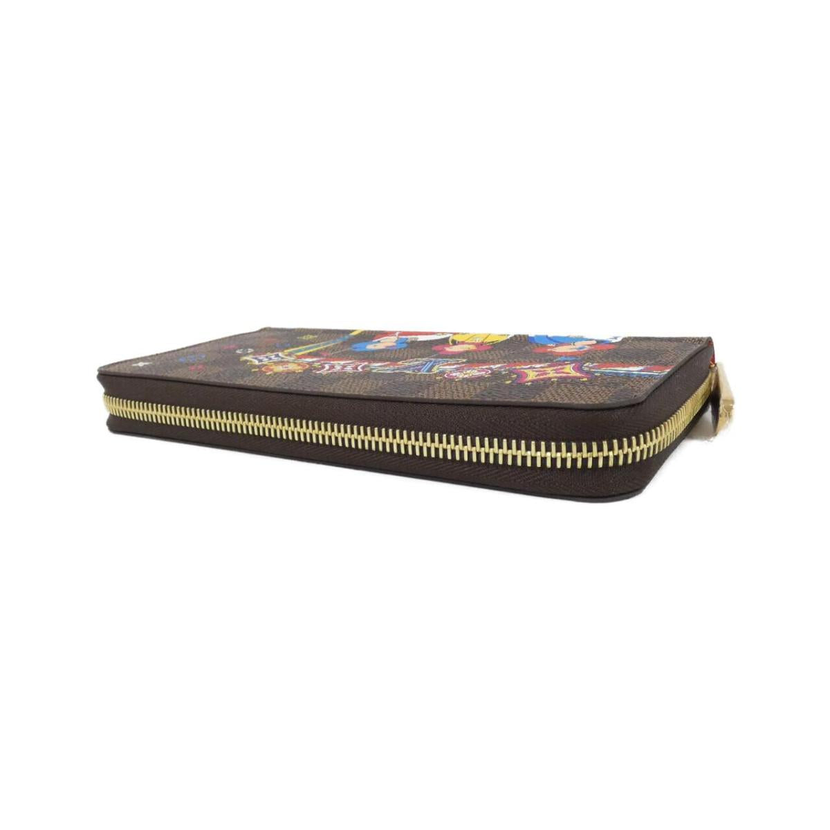 Louis Vuitton Damier (Holid) Zippy Wallet N60403 Wallet
