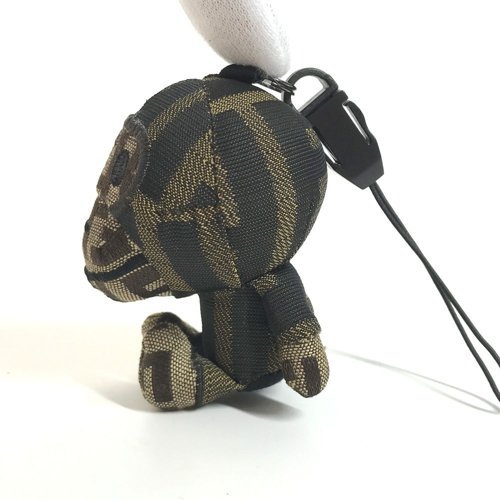 FENDI charm canvas Brown A BATHING APE A Bathing Ape Collaboration Milo Zucca mens