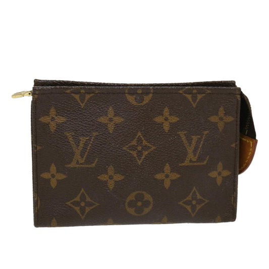 LOUIS VUITTON Monogram Poche Toilette 15 Pouch M47546 LV 40237