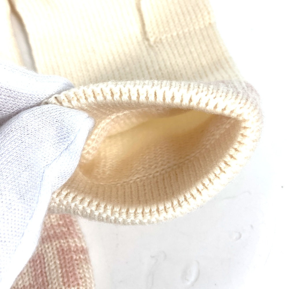FENDI gloves wool pink Zucca Women