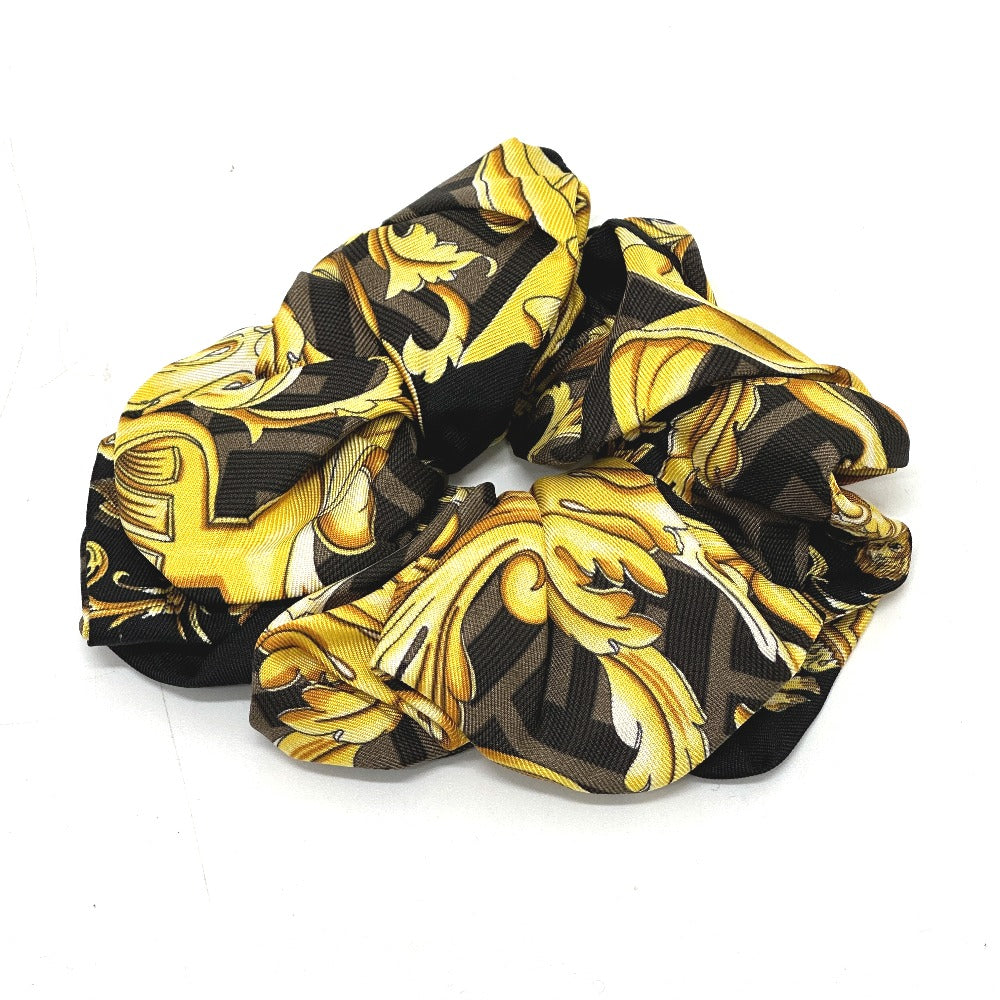 FENDI hair accessory silk black Versace collaboration versace Fendace FENDACE Women