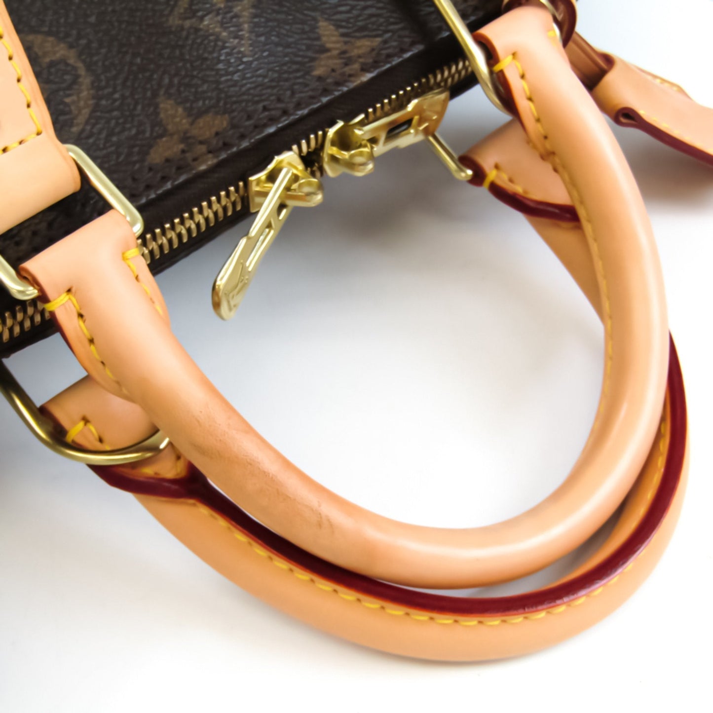 Louis Vuitton Brown Canvas Alma handbag bag