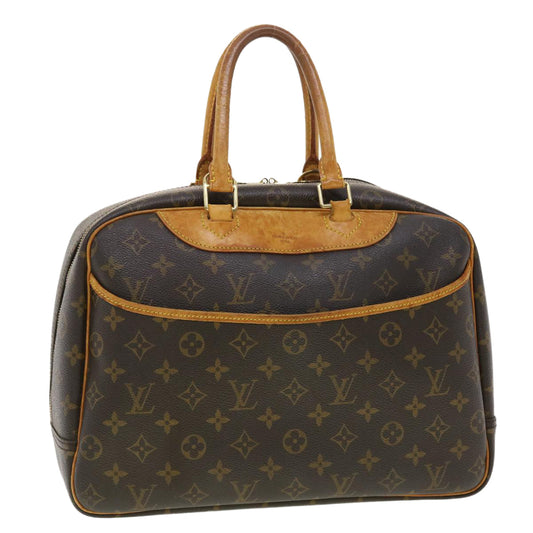 LOUIS VUITTON Monogram Deauville Hand Bag M47270 LV 40380