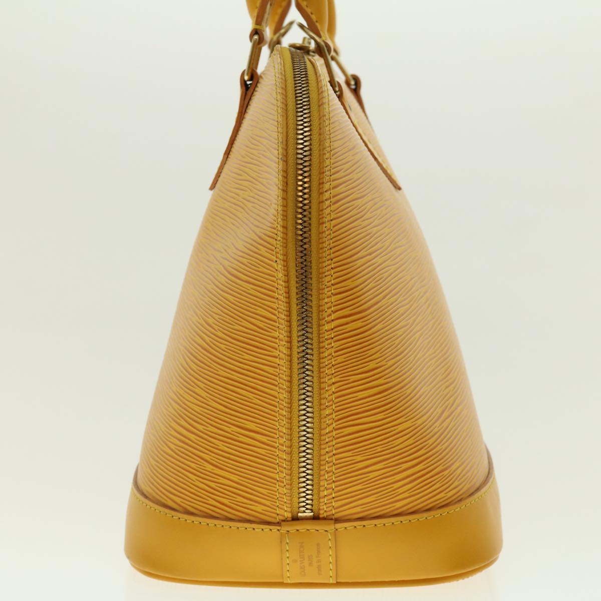 LOUIS VUITTON Epi Alma Hand Bag Tassili Yellow M52149 LV 40395