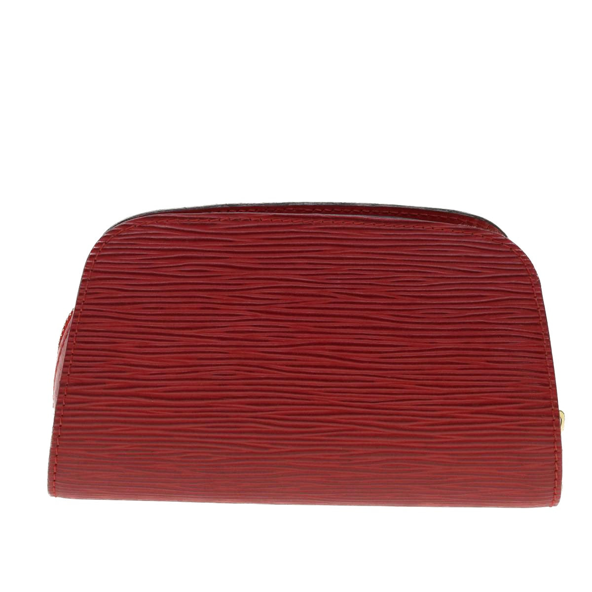 LOUIS VUITTON Epi DauphinePM Pouch Red M48447 LV 40407