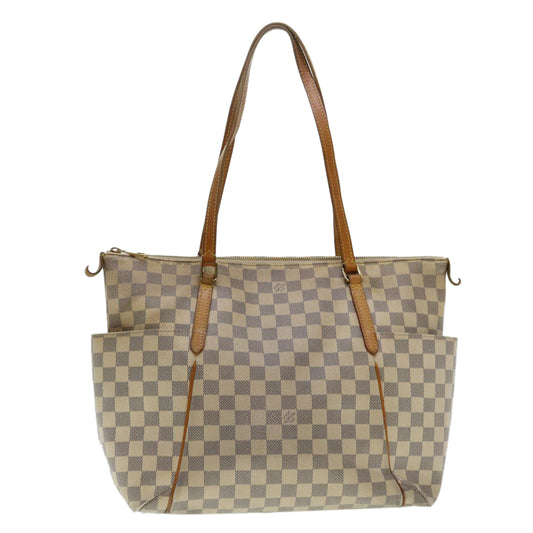 LOUIS VUITTON Damier Azur Totally MM Tote Bag N51262 LV 40419