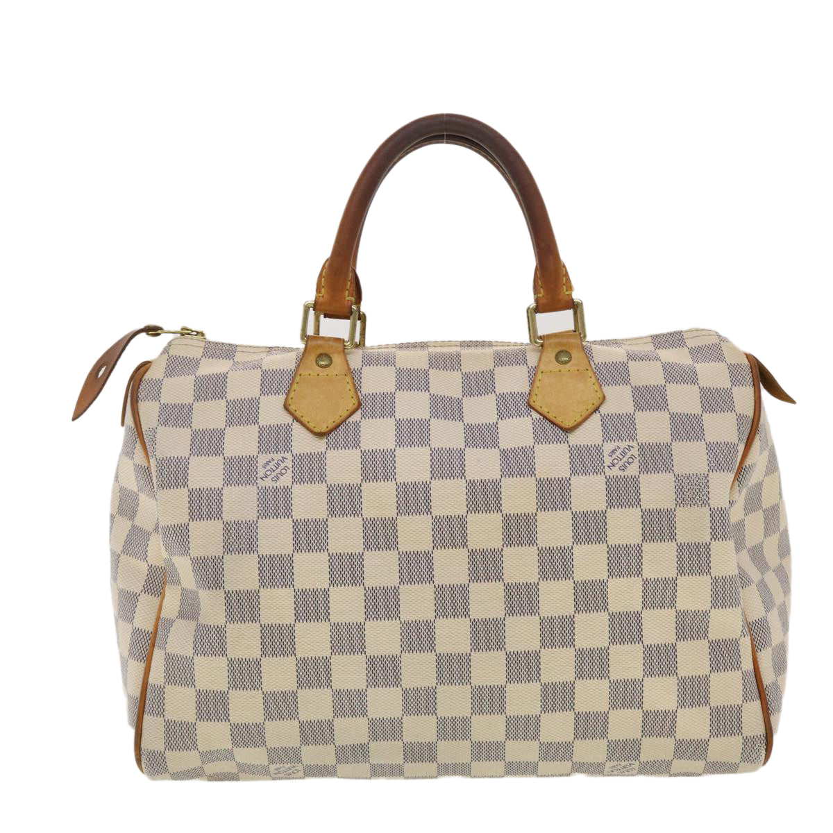 LOUIS VUITTON Damier Azur 30 Hand Bag N41533 LV 40420