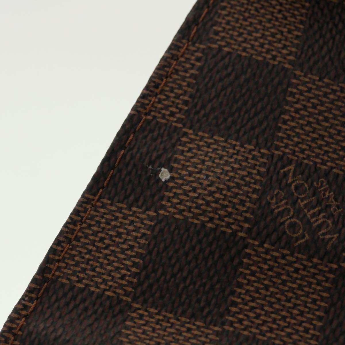LOUIS VUITTON Damier Ebene Geronimos Shoulder Bag N51994 LV 40436